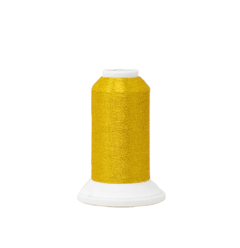 Madeira Thread Pure Gold 4206 #40 Weight Madeira Polyester Metallic Thread