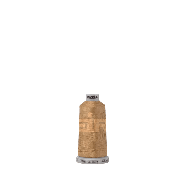 1855 Thread Code Coffee with Cream 1855 #40 Weight Madeira Polyneon Thread | GPI Supplies
