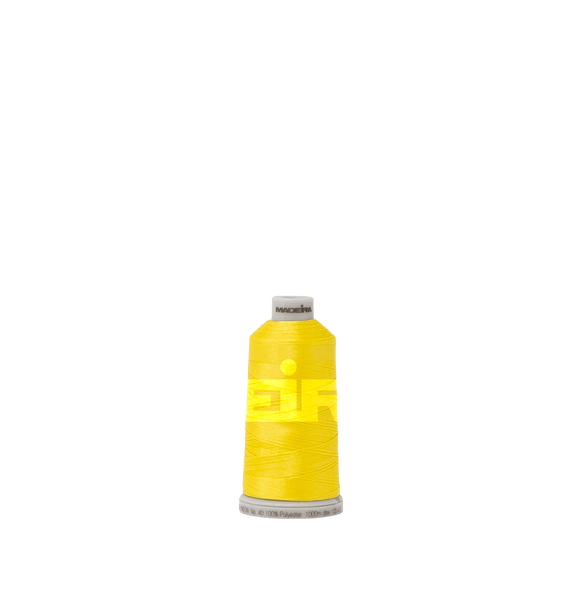 Madeira Thread Spool (1100 yd) Lemonade 1735 #40 Weight Madeira Polyneon Thread