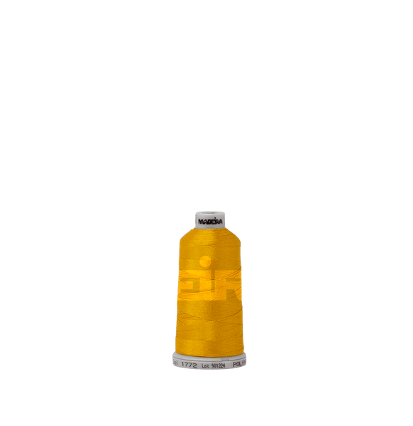 Madeira Thread Spool (1100 yd) Military Gold 1772 #40 Weight Madeira Polyneon Thread