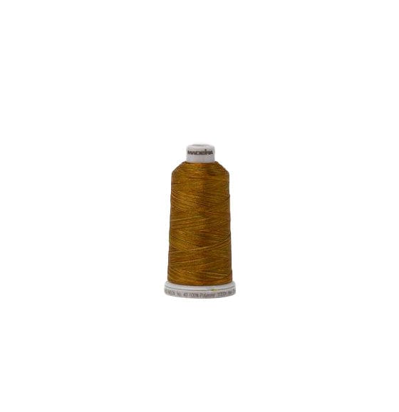 Madeira Thread Spool (1100 yd) Multi-Color Brown 1510 #40 Weight Madeira Polyneon Thread