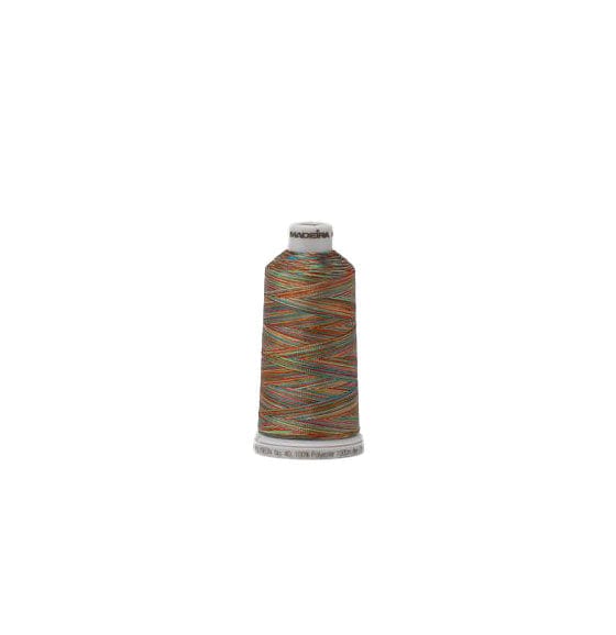 Madeira Thread Spool (1100 yd) Multi-Color Dark Fun 1604 #40 Weight Madeira Polyneon Thread