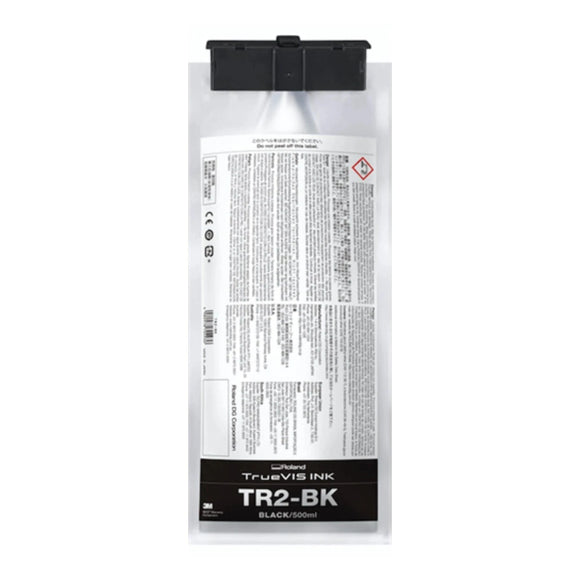 Roland Ink Black Roland TrueVIS TR2 Ink Colors 500ml Pouch