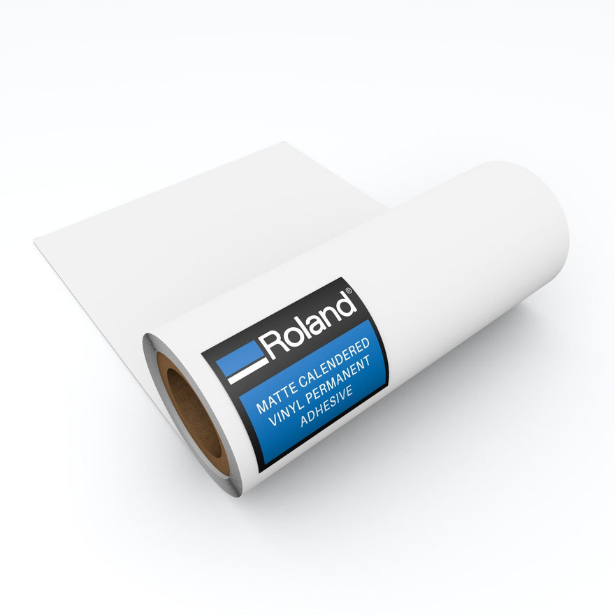 Roland Matte Calendered Vinyl Permanent Adhesive | GPI Supplies