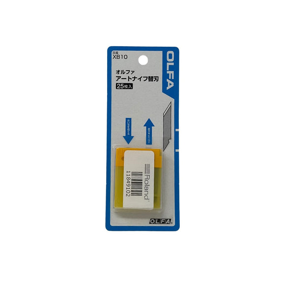 Roland Parts BLADE, OLFA AUTO CUTTER XB10 (25) pack