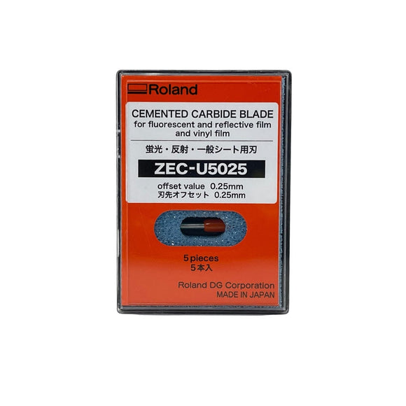Roland Parts Roland 45 Degree/.25 Offset Premium Blade for Standard Materials, 5 piece set