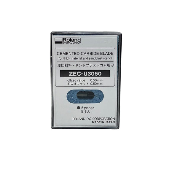 Roland Parts Roland 60 Degree/.50 Offset Premium Blade SANDBLAST, 5 piece set