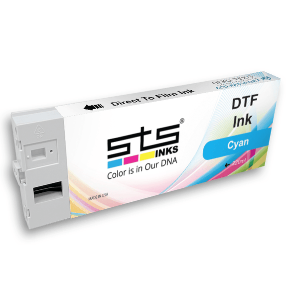 STS DTF Ink Cyan STS Direct to Film (DTF) 628 Ink Cartridges - 220ml