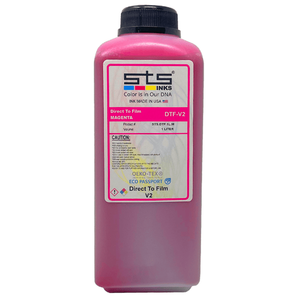 STS DTF Ink Magenta DTF Ink Liter Bottles