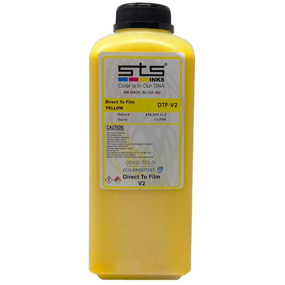 STS DTF Ink Yellow DTF Ink Liter Bottles